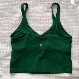 Align Tank Top in Everglade Green Size 6
